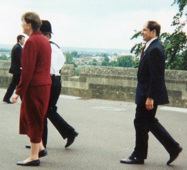 FBI AG Protection Detail, Windsor Castle, London UK July 2000